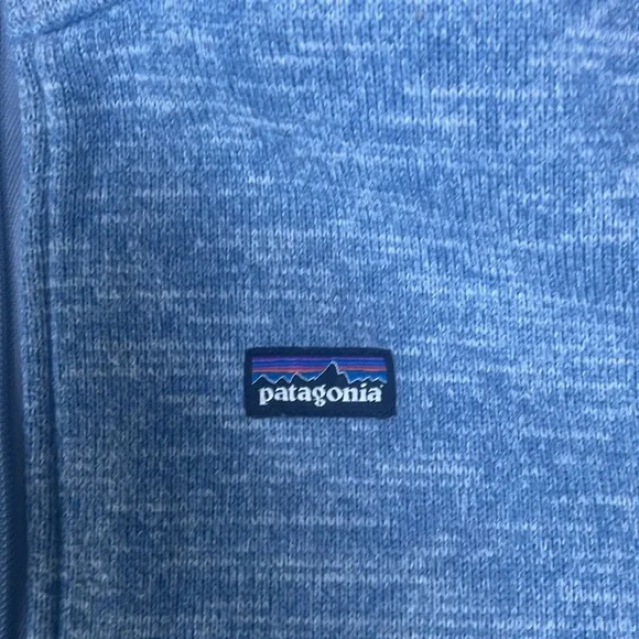 Patagonia women’s Light Blue Fleece Jacket - Picture 2 of 5
